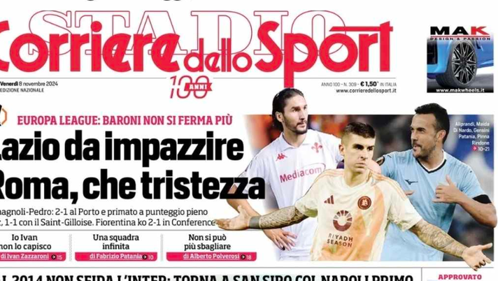 PRIMA PAGINA CORRIERE DELLO SPORT OGGI: “L’uomo della svolta. Conte: dieci anni in una notte” - immagine 1