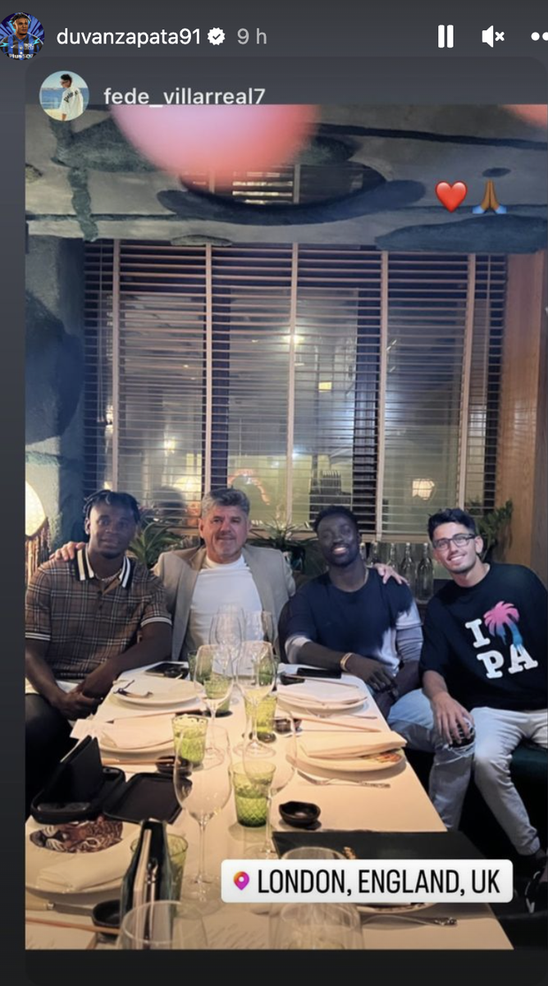 Duvan Zapata, incontro con gli agenti a Londra: sul piatto c’è l’ipotesi Roma- immagine 2