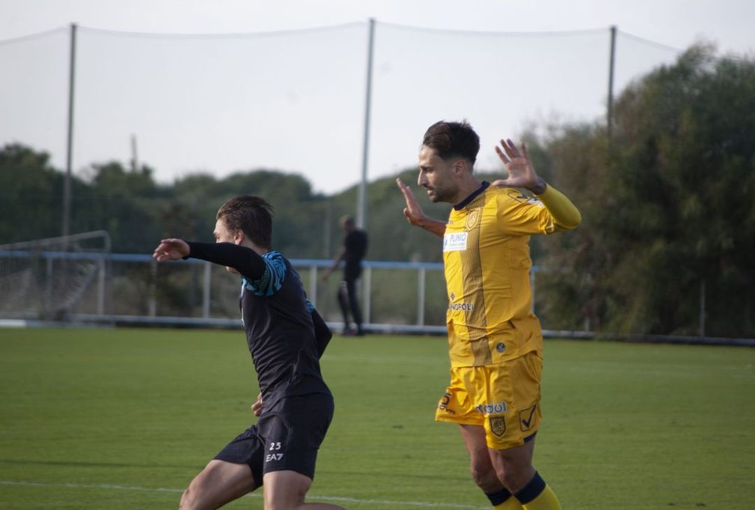 Le immagini dell'allenamento congiunto tra Napoli e Juve Stabia