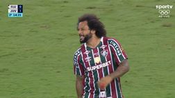 Fluminense, Marcelo ko: entra dalla panchina, calcia e si fa male subito