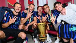 3 Scudetti, 3 Coppe Italia, 3 Supercoppe. L’Inter celebra il club dei 5: “Pazzeschi!”