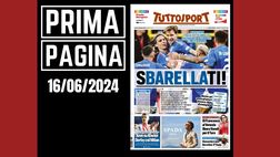 Prima pagina Tuttosport: Juventus su Kiwior derby col Milan