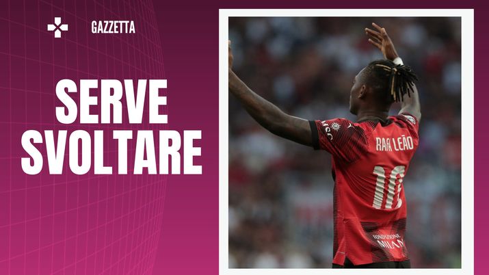 Rafael Leao AC Milan Milan-Newcastle 0-0 Champions League 2023-2024