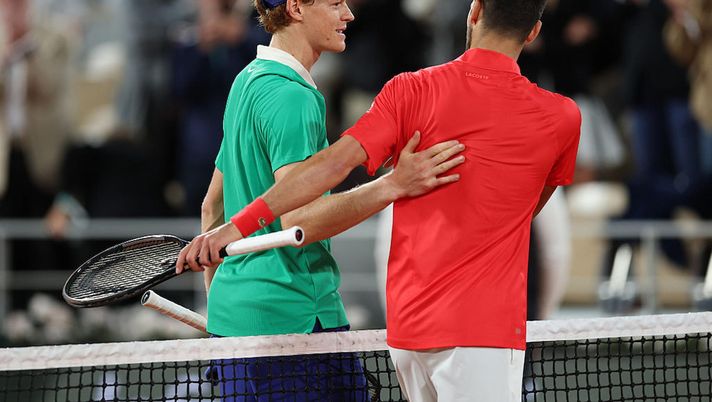 Getty  Djokovic: “Contento di aver ispirato Sinner. Palleggiavamo quando aveva 13 anni e già…” - immagine 1