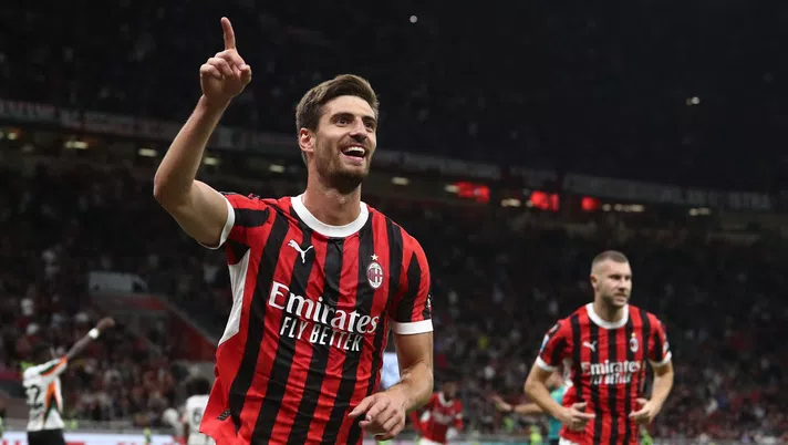 Matteo Gabbia AC Milan Milan-Venezia 4-0 Serie A 2024-2025