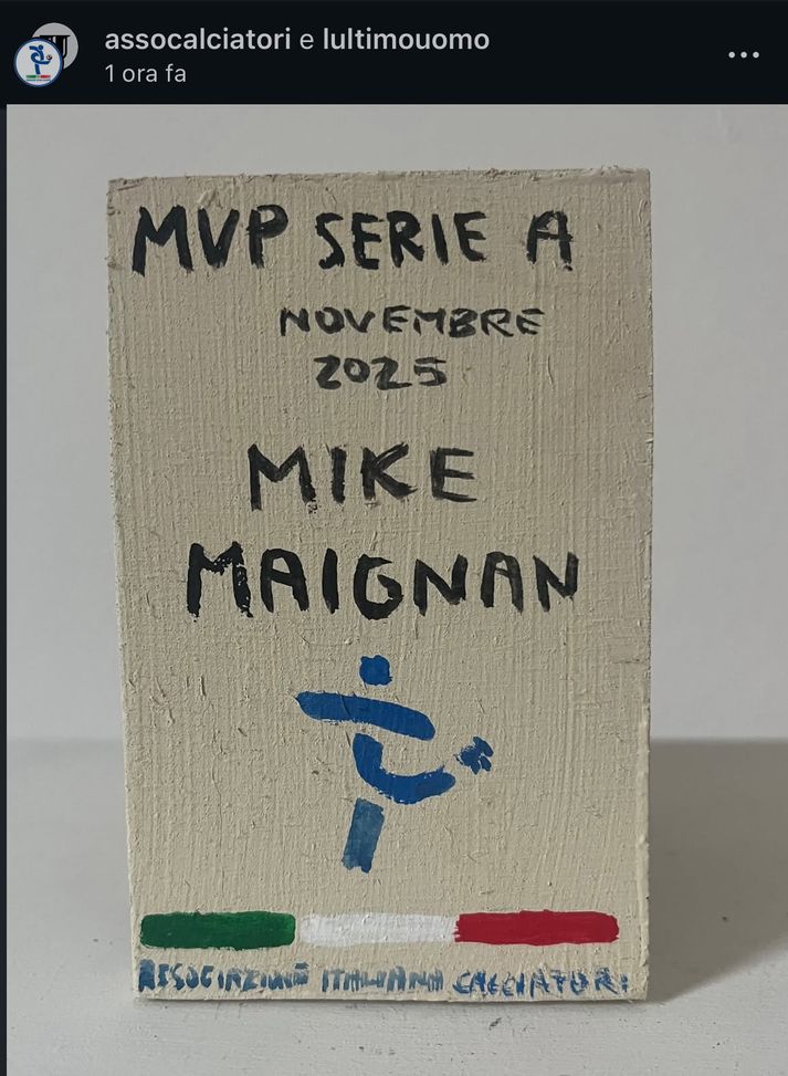 milan-maignan-calciatore-mese-novembre-aic-premio