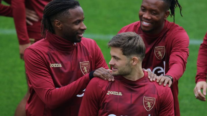 Torino, Linetty fa cento presenze in granata. Juric: “È importante per tutti” allenamento filadelfia