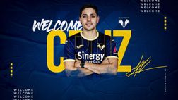 UFFICIALE – Cruz è un nuovo giocatore del Verona: il comunicato del club