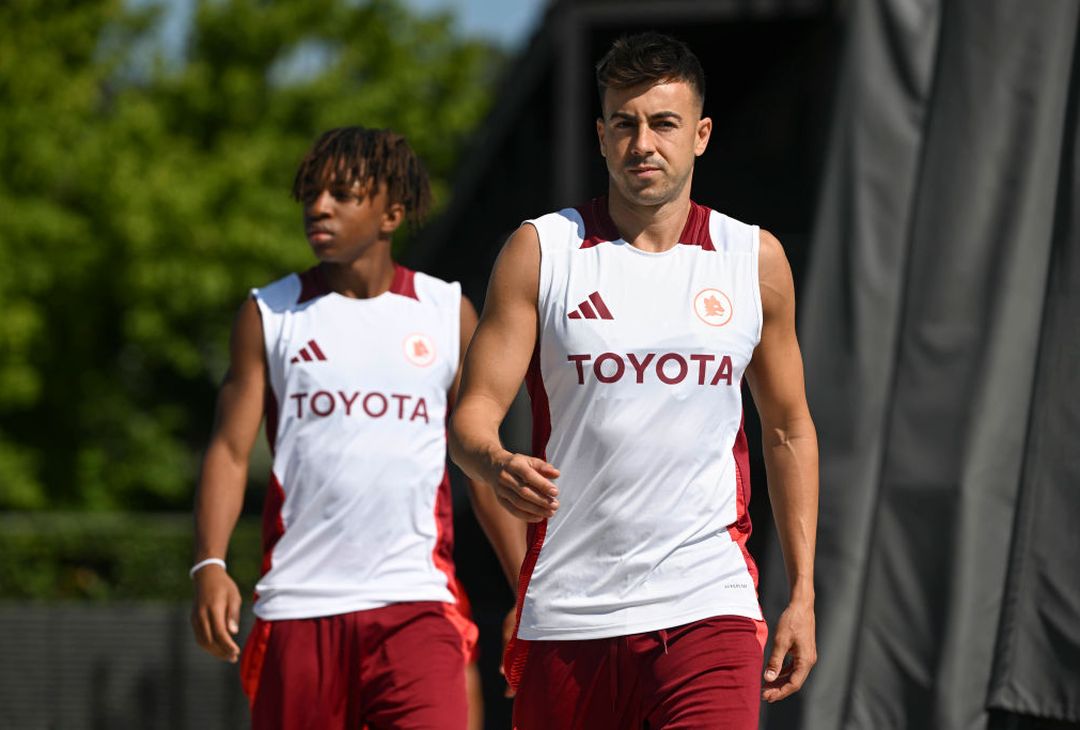 Roma, ripresa in vista dell’Empoli: presente Dybala – FOTO GALLERY - immagine 10