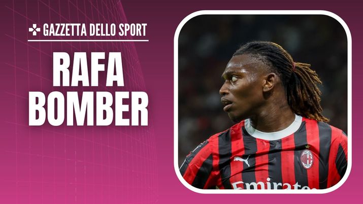 Paulo Fonseca vuole più gol da Rafael Leao (attaccante AC Milan) | Milan News (Getty Images) Rafael Leao AC Milan