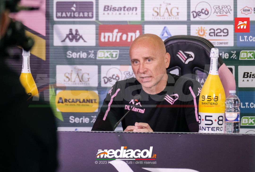 FOTO PALERMO, verso il Venezia: Eugenio Corini in conferenza stampa (GALLERY) - immagine 29