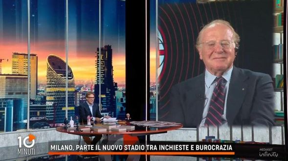 Screen Mediaset Scaroni: “Stadio necessario a Milano, pronto in sei anni. Turbativa d’asta? Non preoccupa perché…”- immagine 2