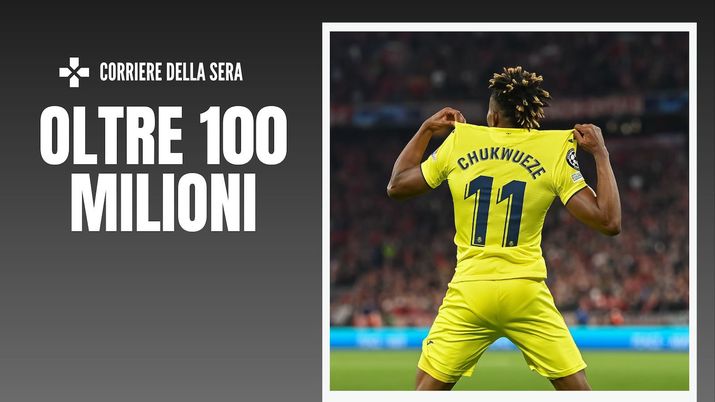 Samuel Chukwueze (attaccante Villarreal), obiettivo di calciomercato del Milan | AC Milan News (Getty Images) Samuel Chukwueze Villarreal Calciomercato AC Milan