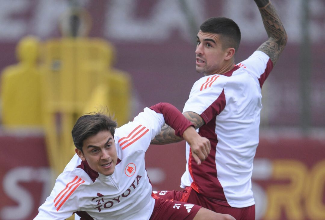 Roma, l’allenamento a Trigoria in vista dell’Inter – FOTO GALLERY - immagine 21