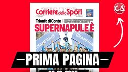 Prima pagina Corriere dello Sport: “SuperNapule è: Scudetto e Supercoppa come Maradona”