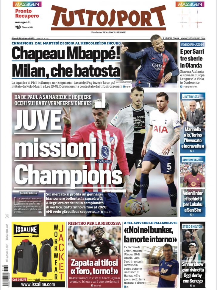 EDICOLA TS – Rancori nerazzurri: veleni Inter e fischietti per Lukaku a San Siro - immagine 1