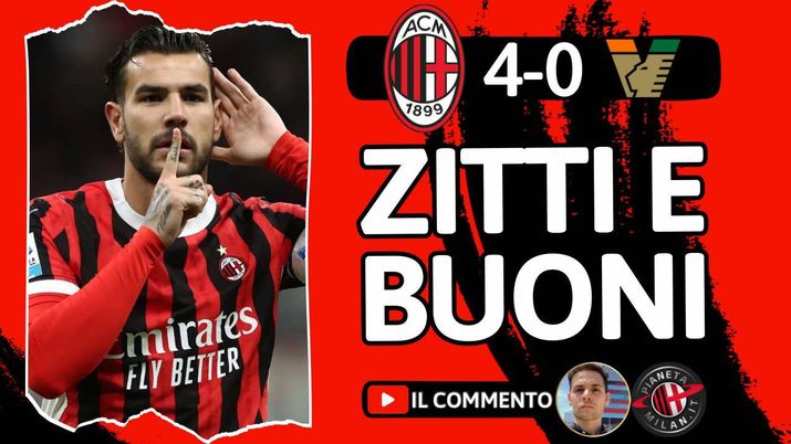 FATTO IL NOSTRO DOVERE. MILAN-VENEZIA 4-0. FINALMENTE FREE REIJNDERS, THEO HERNANDEZ… FATTO IL NOSTRO DOVERE. MILAN-VENEZIA 4-0. FINALMENTE FREE REIJNDERS, THEO HERNANDEZ… - immagine 1