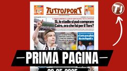 Prima pagina Tuttosport – Milan: Allegri, Italiano o Motta