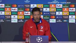 Atletico, Simeone: “Inter ci ha messo in difficoltà, cambi decisivi. Il gol nel finale…”