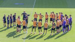 Viola Park, tanta fatica e pochi tifosi: le immagini più belle dell’allenamento