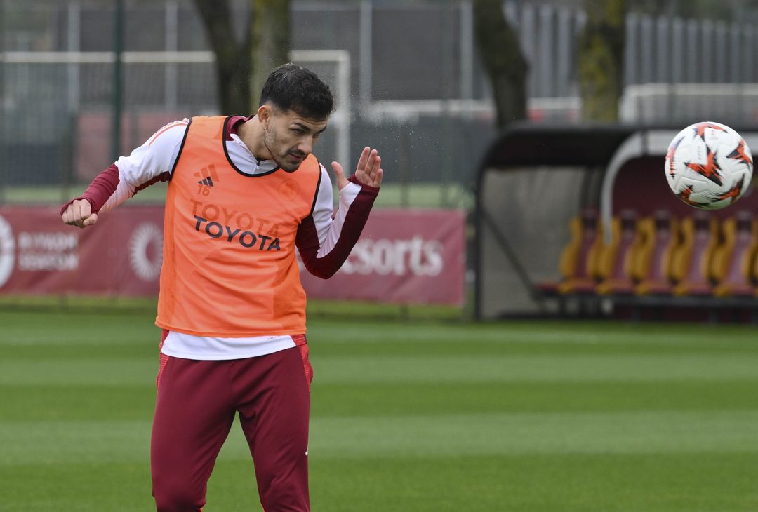 Trigoria, l’allenamento a due giorni dall’Az Alkmaar – FOTO GALLERY - immagine 20