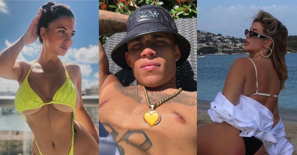 La ex fidanzata del calciatore che piace a Wanda la distrugge sui social: la frase è virale