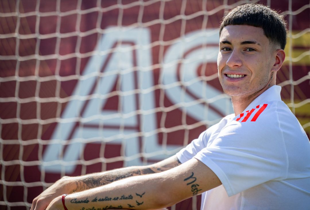 Roma, primo giorno a Trigoria di Mati Soulé – FOTO GALLERY - immagine 6