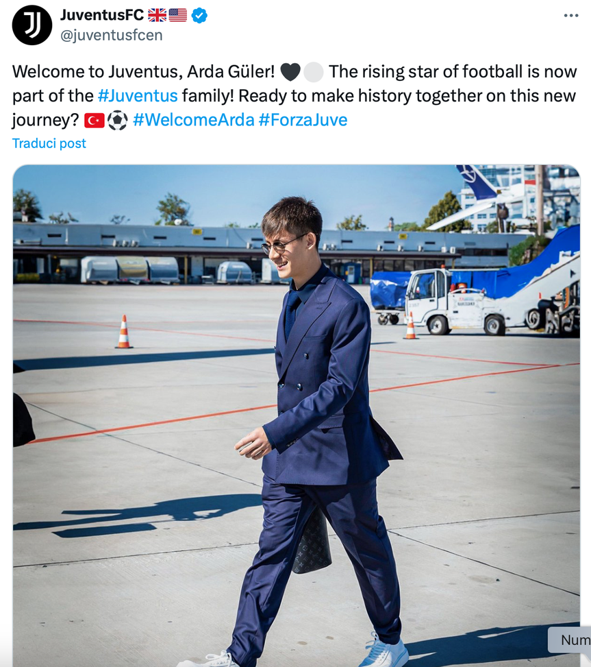 La Juve annuncia Arda Guler è un attacco hacker: cos’è successo e la smentita bianconera- immagine 2
