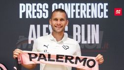 FOTO PALERMO, la presentazione di Alexis Blin in conferenza stampa (Gallery)