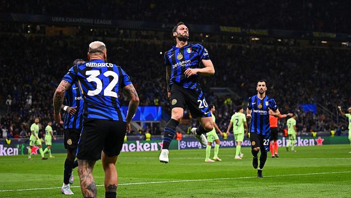 Getty Images Inter-Barcellona, Calhanoglu: “Certe serate non le puoi raccontare, solo vivere” - immagine 1