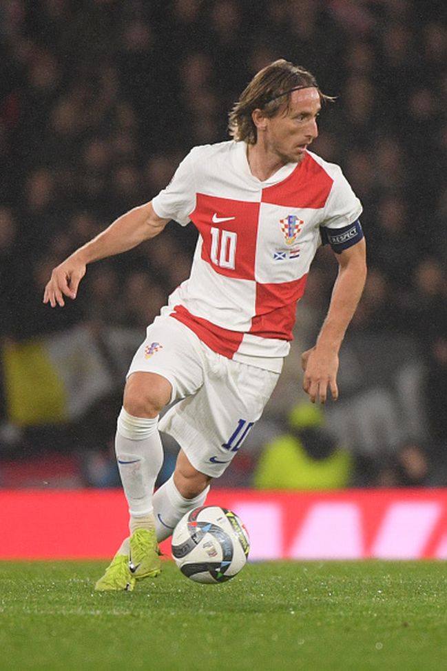 (Photo by Euan Cherry/Getty Images)  Modric
