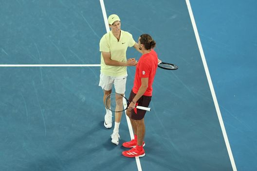 Getty Images Sinner, record pazzesco anche in tv: “Ecco perché l’abbraccio con Zverev”- immagine 2