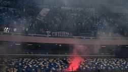 Napoli-Palermo, scontri tra la curva e il settore ospiti: l’accaduto
