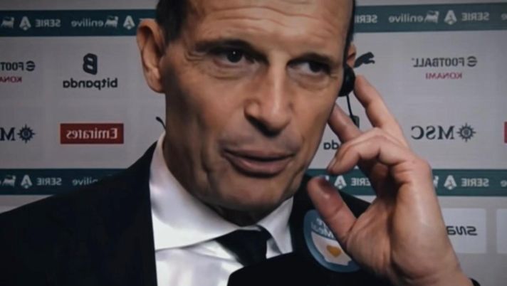Allegri non gradisce la domanda di Rimedio e sbotta in diretta: “Pressione all’arbitro? Ma voi…” - immagine 1
