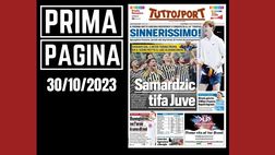 Prima pagina Tuttosport: “Samardzic tifa Juve”