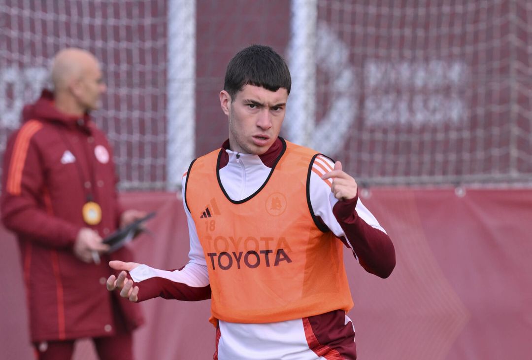 Trigoria, il primo allenamento in vista del Bologna dopo il derby – FOTO GALLERY - immagine 29
