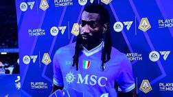 Napoli-Atalanta, Anguissa premiato come MVP del mese di ottobre della Serie A!