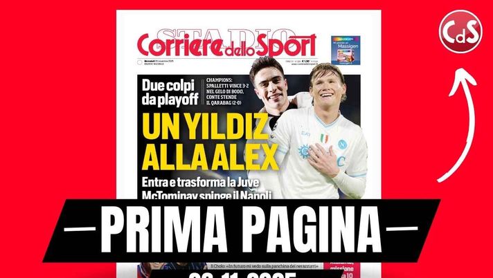 Prima pagina Corriere dello Sport: 'Maignan e il rinnovo con il Milan, Allegri in azione'