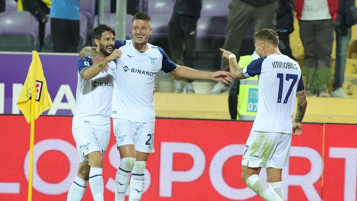 Immobile, Milinkovic e Luis Alberto