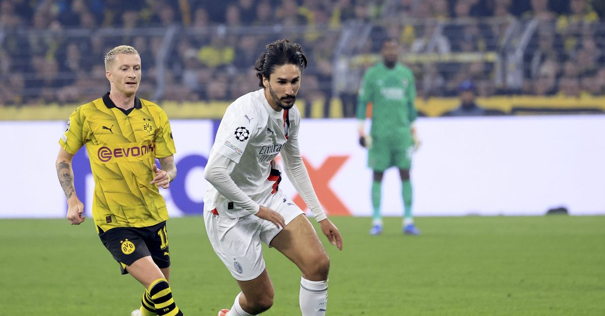Borussia Dortmund Milan, Adli: “Più facile entrare a partita in corso”