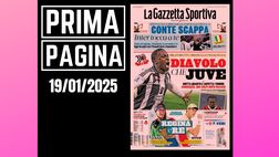 Prima pagina Gazzetta dello Sport: Milan, Conceicao due colpi dopo Walker