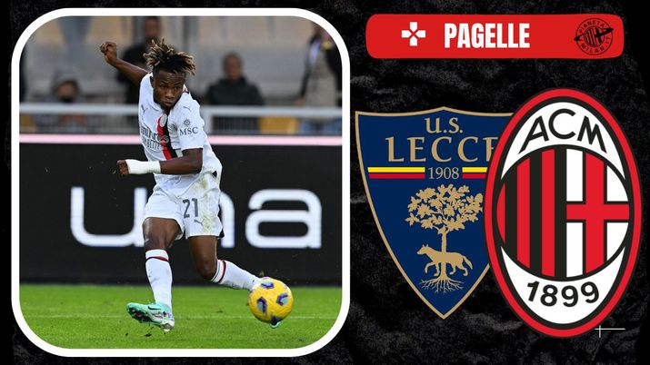 Samu Chukwueze Pagelle AC Milan Lecce-Milan 2-2 Serie A 2023-2024