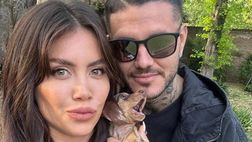Icardi e Wanda Nara in posa insieme. Lui: “La gente parla troppo e sa poco”