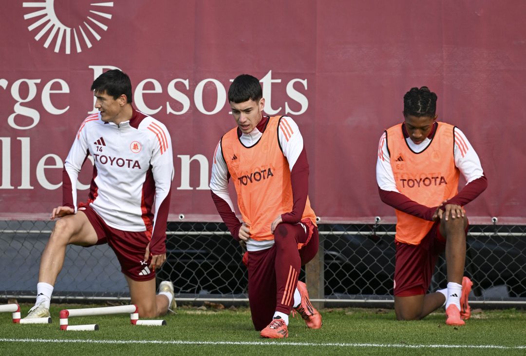 Trigoria, la ripresa dopo la vittoria contro il Lecce – FOTO GALLERY - immagine 17