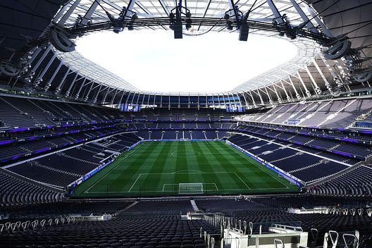 Londra, Inghilterra - 24 settembre 2025: Vista interna del Tottenham Hotspur Stadium. (Foto di Mike Hewitt/Getty Images)