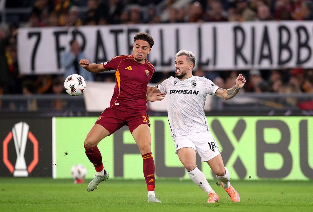 Roma-Viktoria Plzen 1-2 – FOTO GALLERY - immagine 11