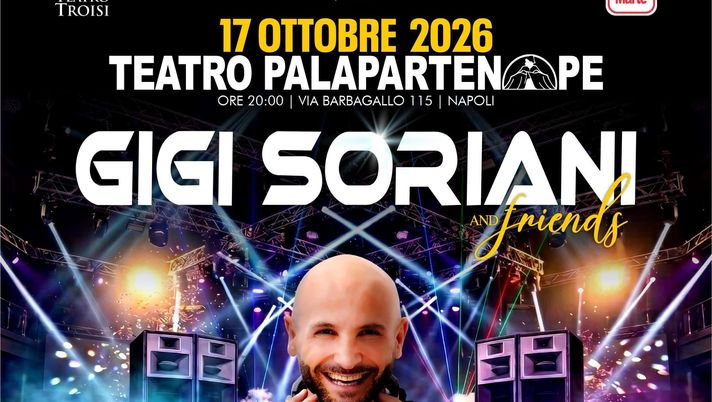 A ottobre Gigi Soriani & Friends prodotto da Radio Marte: il concerto di musica dance - immagine 1