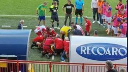 Pergolettese, l’allenatore Abbate dimesso dopo lo svenimento di ieri in campo
