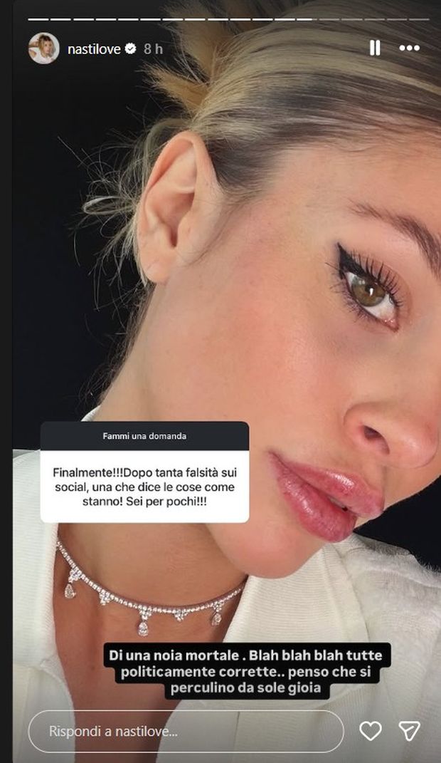 Chiara Nasti: “Crisi con Zaccagni? Avuta. Chi mostra famiglia del Mulino prende in giro”- immagine 3