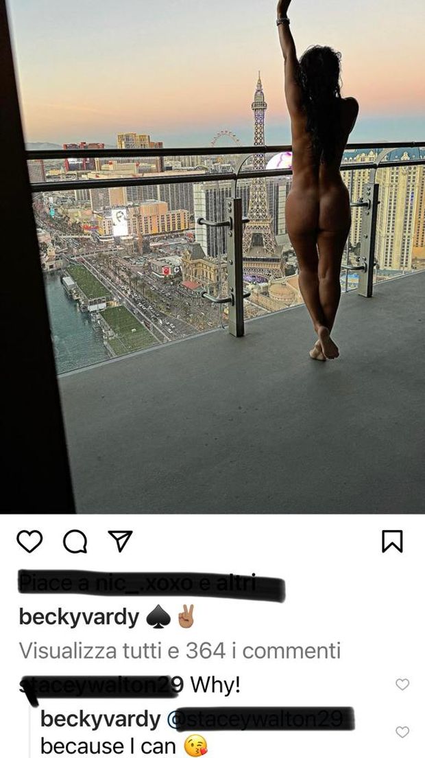 Lady Vardy completamente senza veli, un fan: “Ma perché?” e lei ribatte: “Perché…”- immagine 2